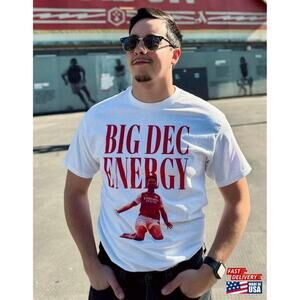 Declan Rice Big Dec Energy Arsenal Fc Tee Unisex